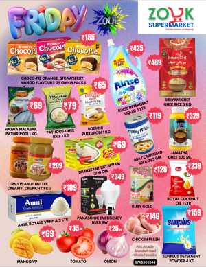 Zouk Supermarket Friday Big Saving Offers | Shop Today flyer cover