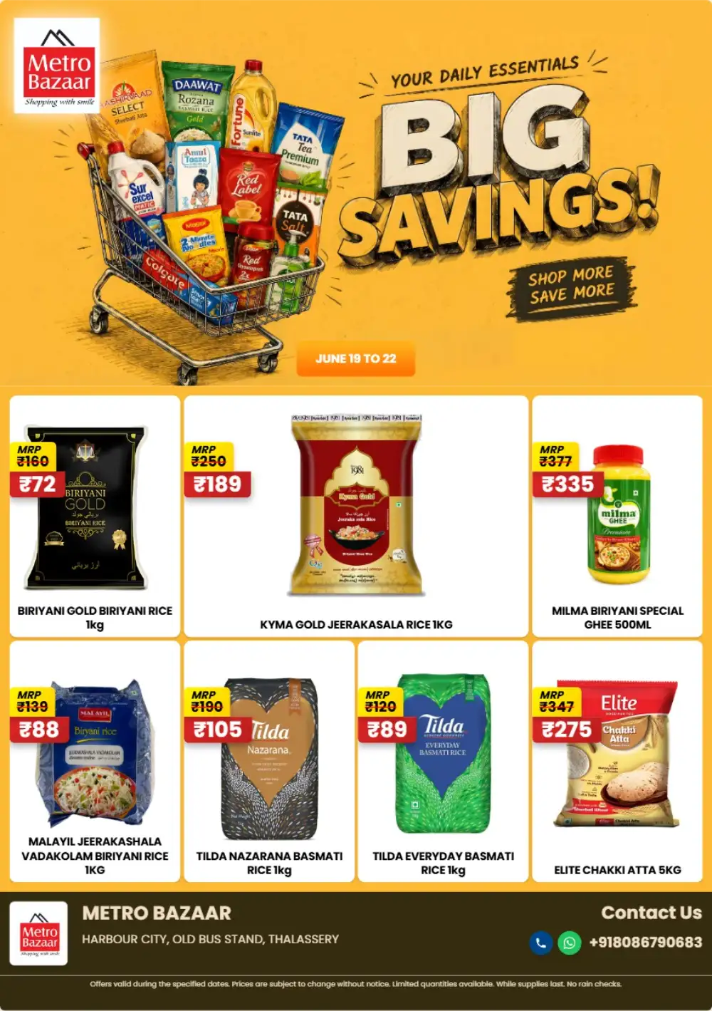 Metro Bazaar Daily Essentials Grocery Offers | Save Today page 3