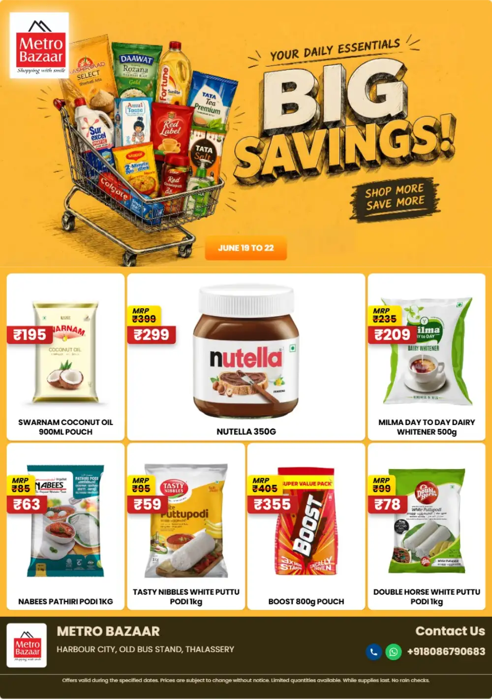 Metro Bazaar Daily Essentials Grocery Offers | Save Today page 4