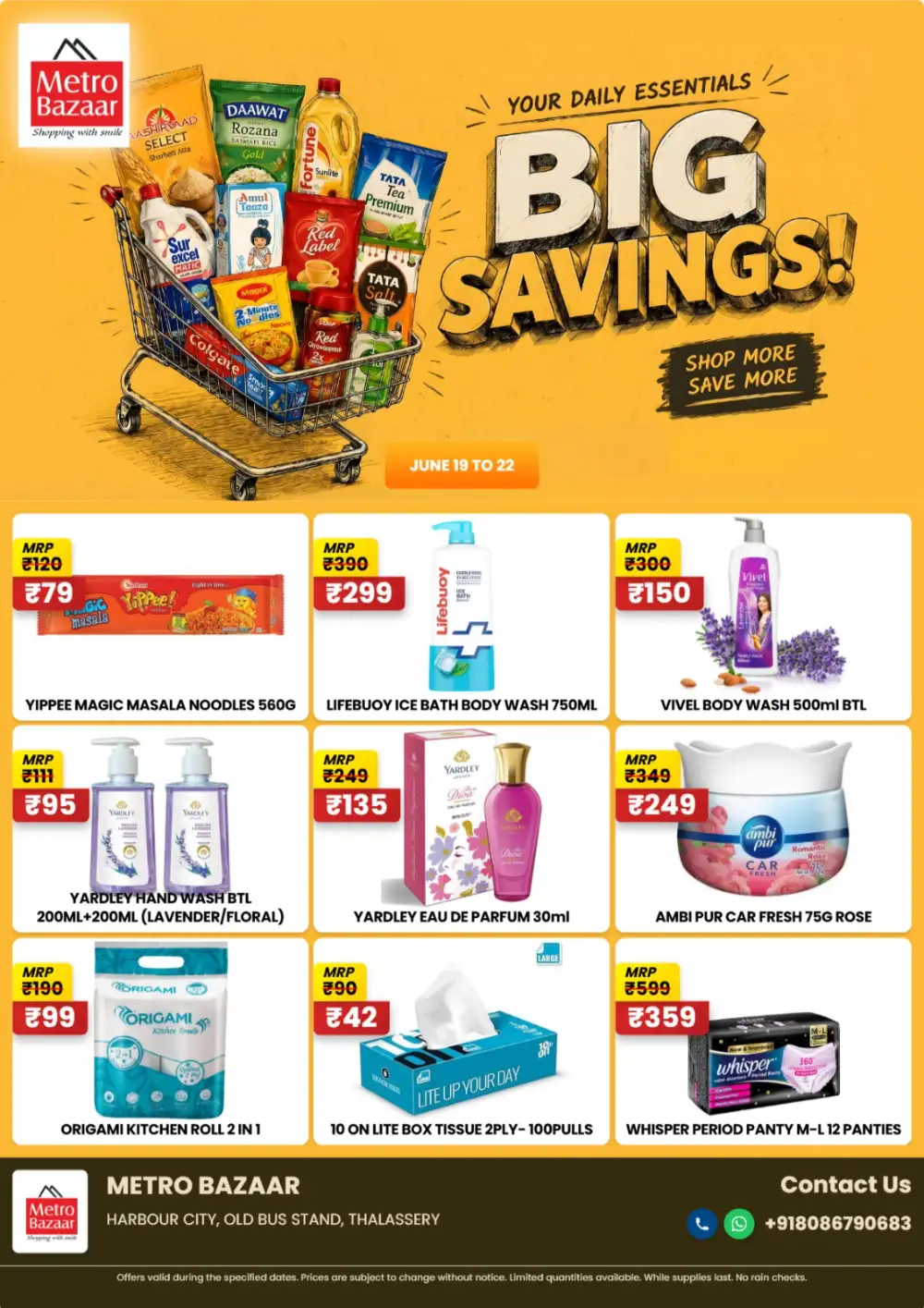Metro Bazaar Daily Essentials Grocery Offers | Save Today page 4