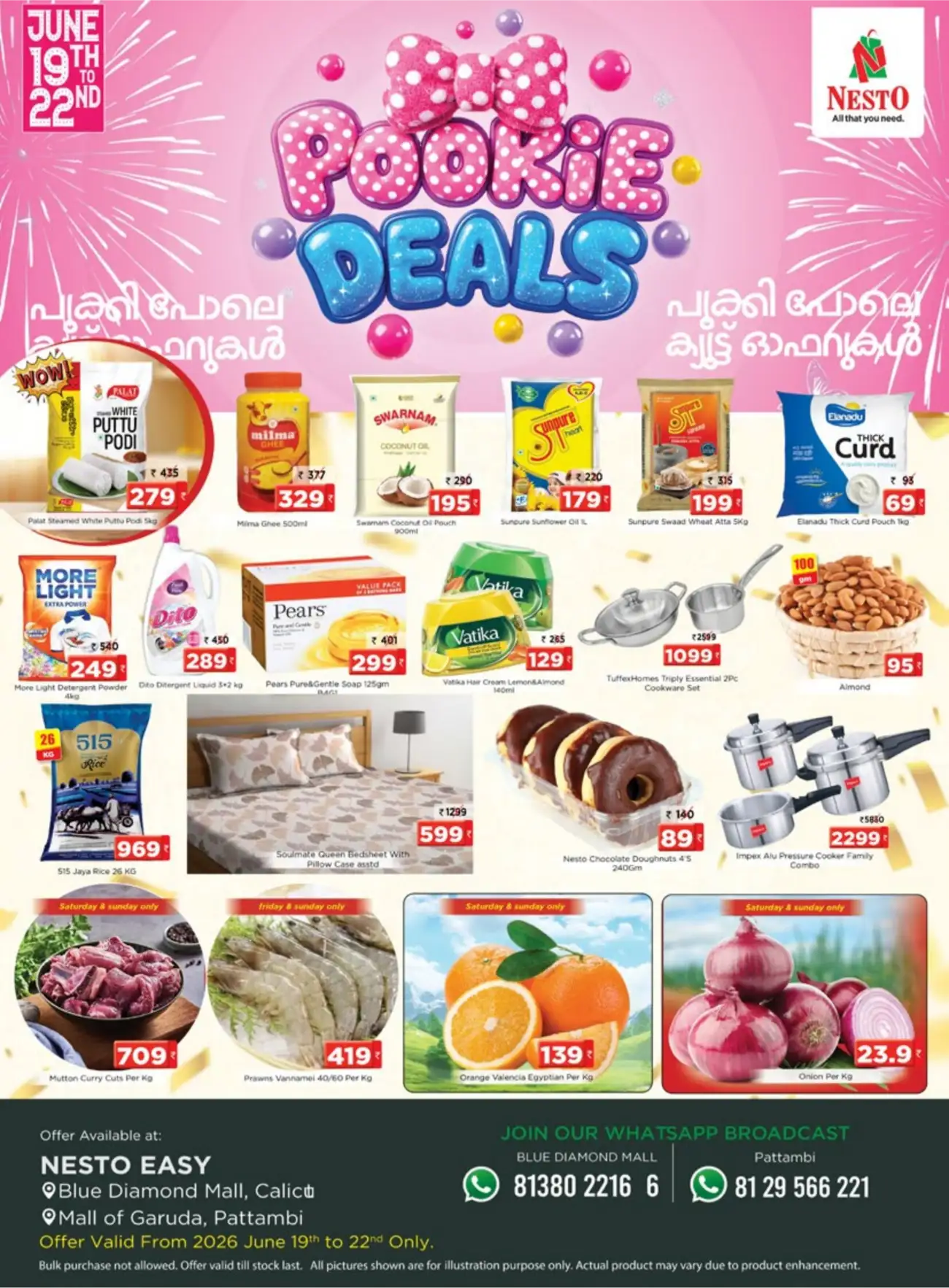 Nesto Easy Pattambi Pookie Deals | Shop Today page 1