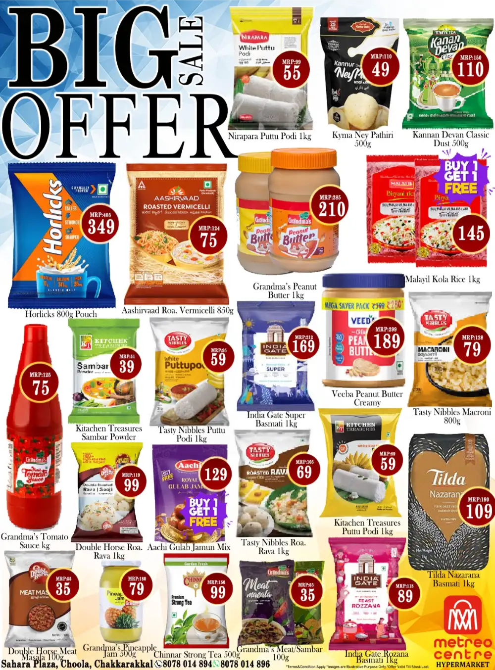 Metro Centre Chakkarakkal Big Offer Sale | Save Today page 1