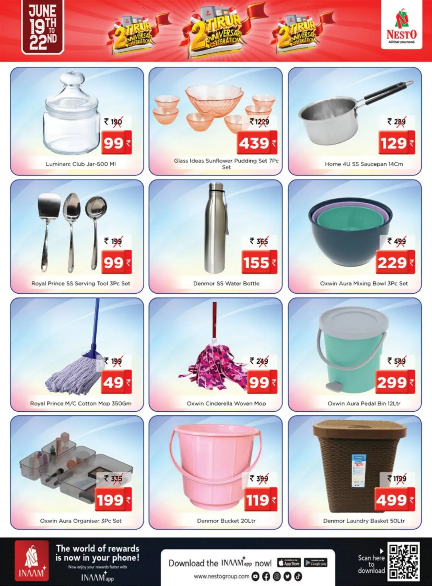 Nesto Tirur Anniversary Sale Offers | Live Deals page 13