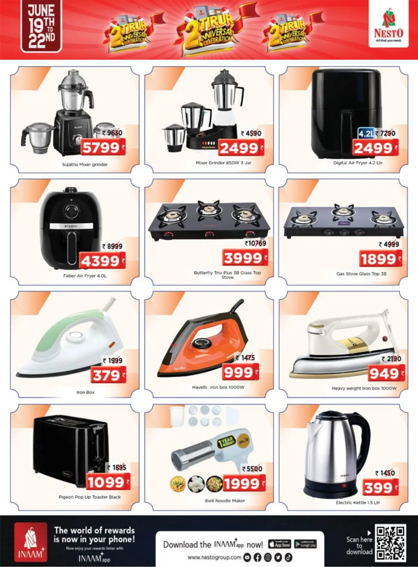 Nesto Tirur Anniversary Sale Offers | Live Deals page 15