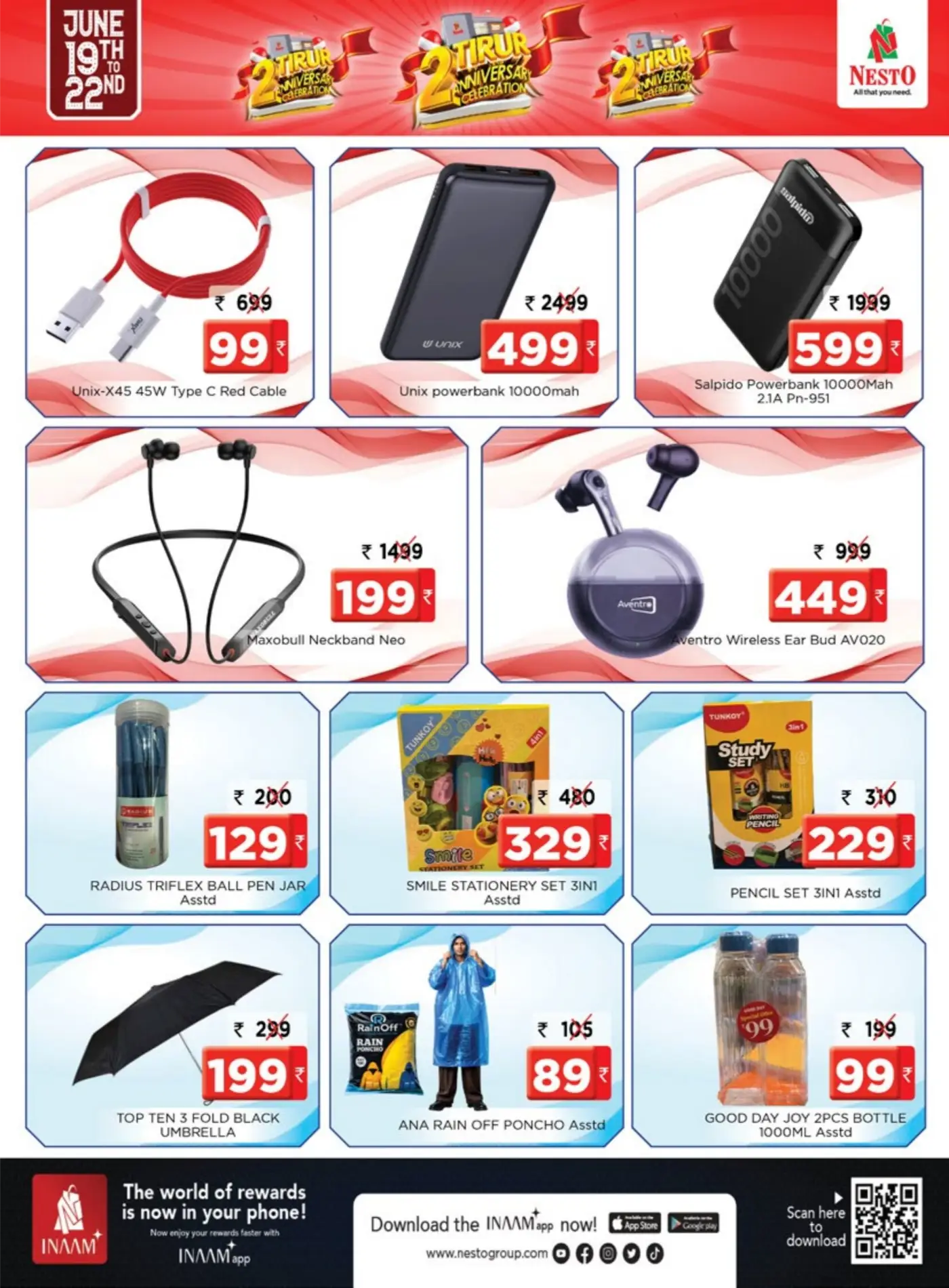 Nesto Tirur Anniversary Sale Offers | Live Deals page 16
