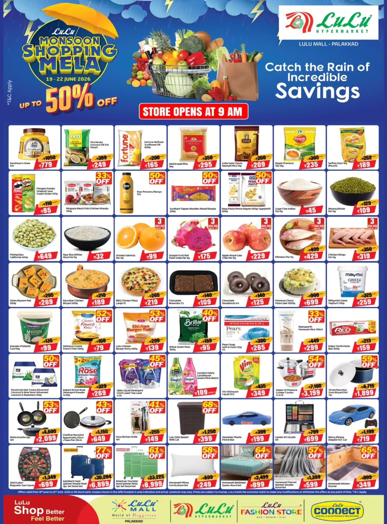 LuLu Mall Palakkad Monsoon Shopping Mela Offers 2026 | Save Today page 1
