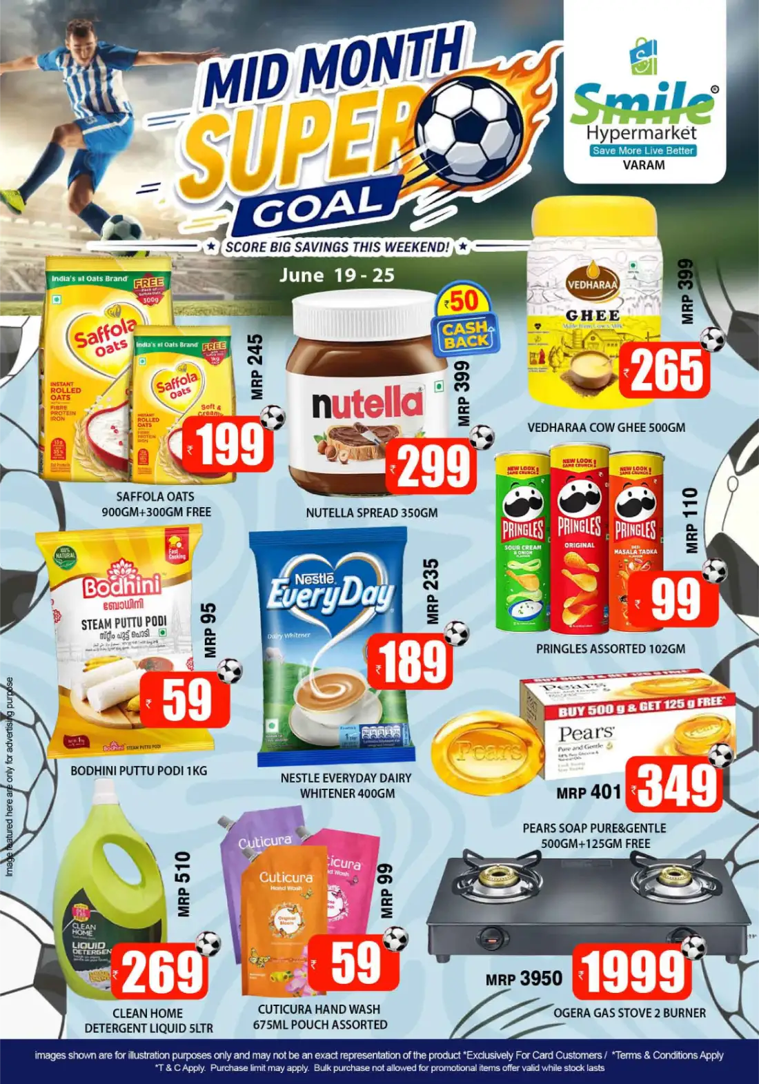 Smile Hypermarket Varam, Kannur Mid Month Super Deals | Save Today page 1