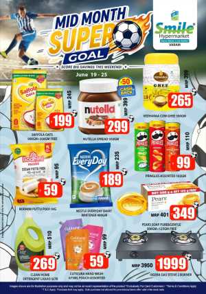Smile Hypermarket Varam, Kannur Mid Month Super Deals | Save Today flyer cover