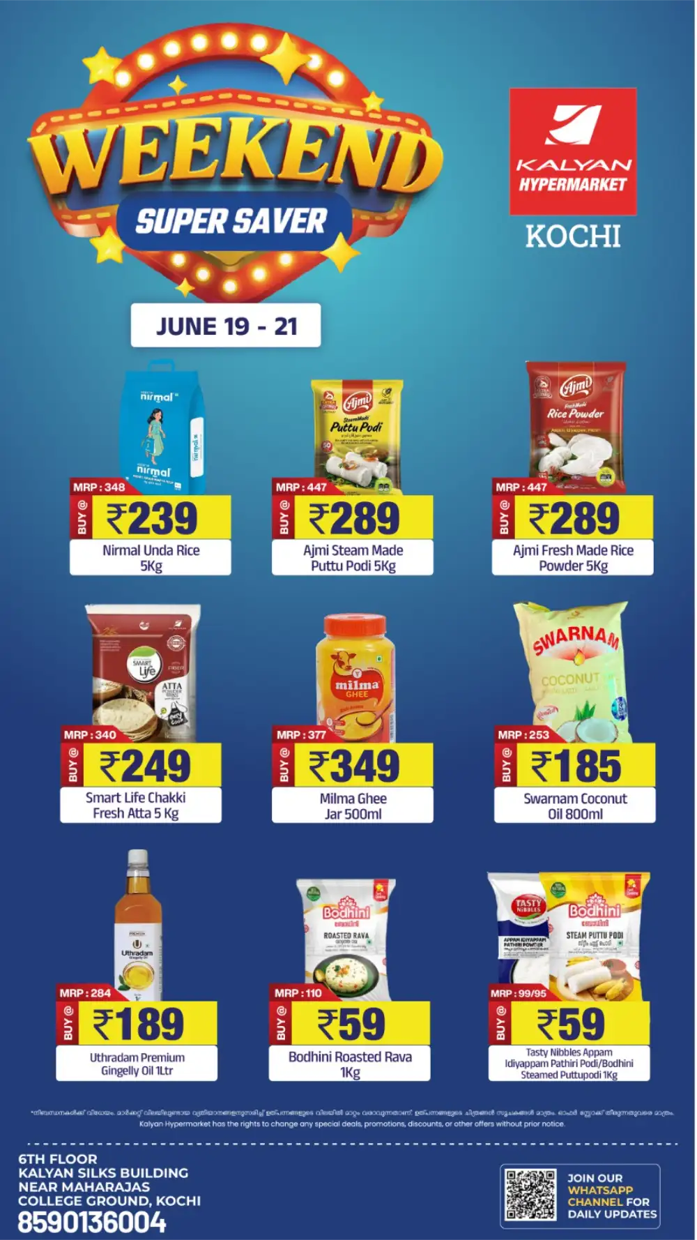 Kalyan Hypermarket Kochi Weekend Super Saver Offers | Shop Today page 1