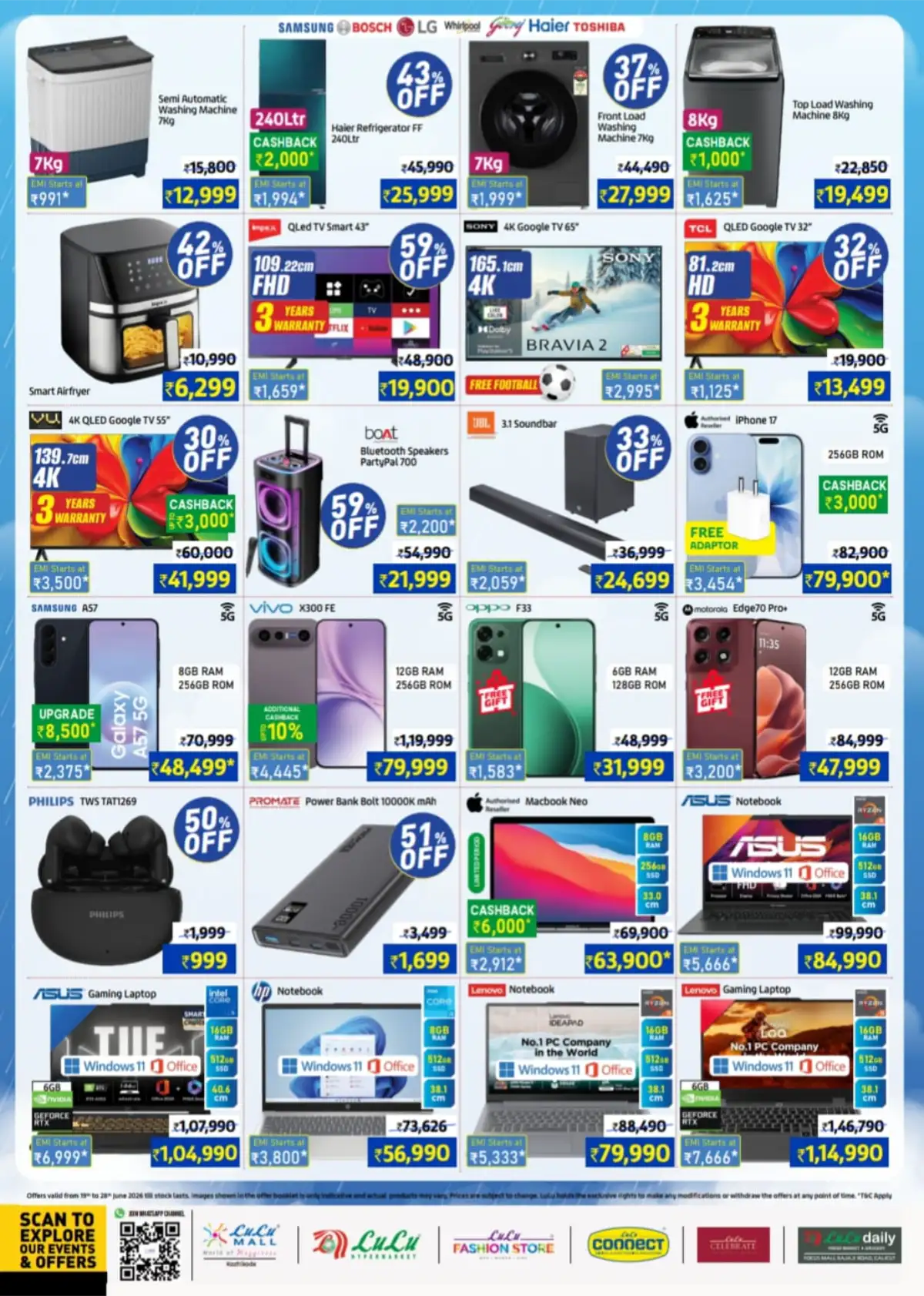 LuLu Mall Kozhikode Monsoon Lightning Savers | Live Deals page 2