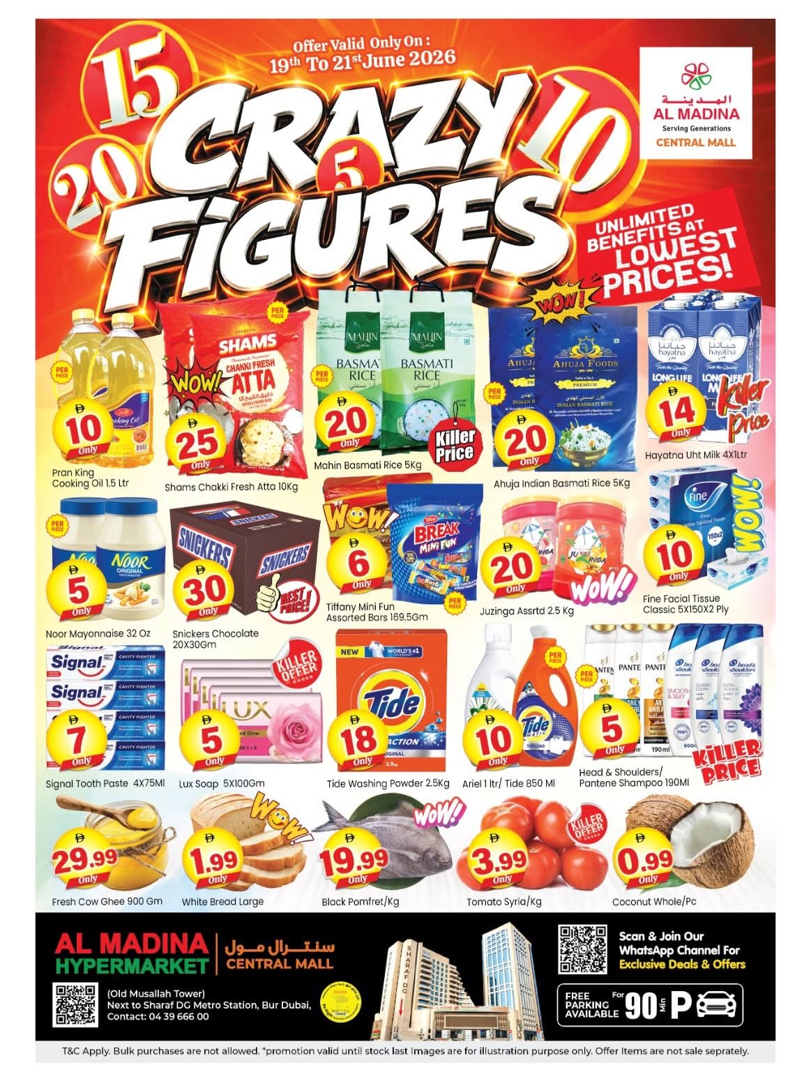 Al Madina Central Mall Dubai 5 10 20 AED Deals | Latest Price & Leaflets page 1