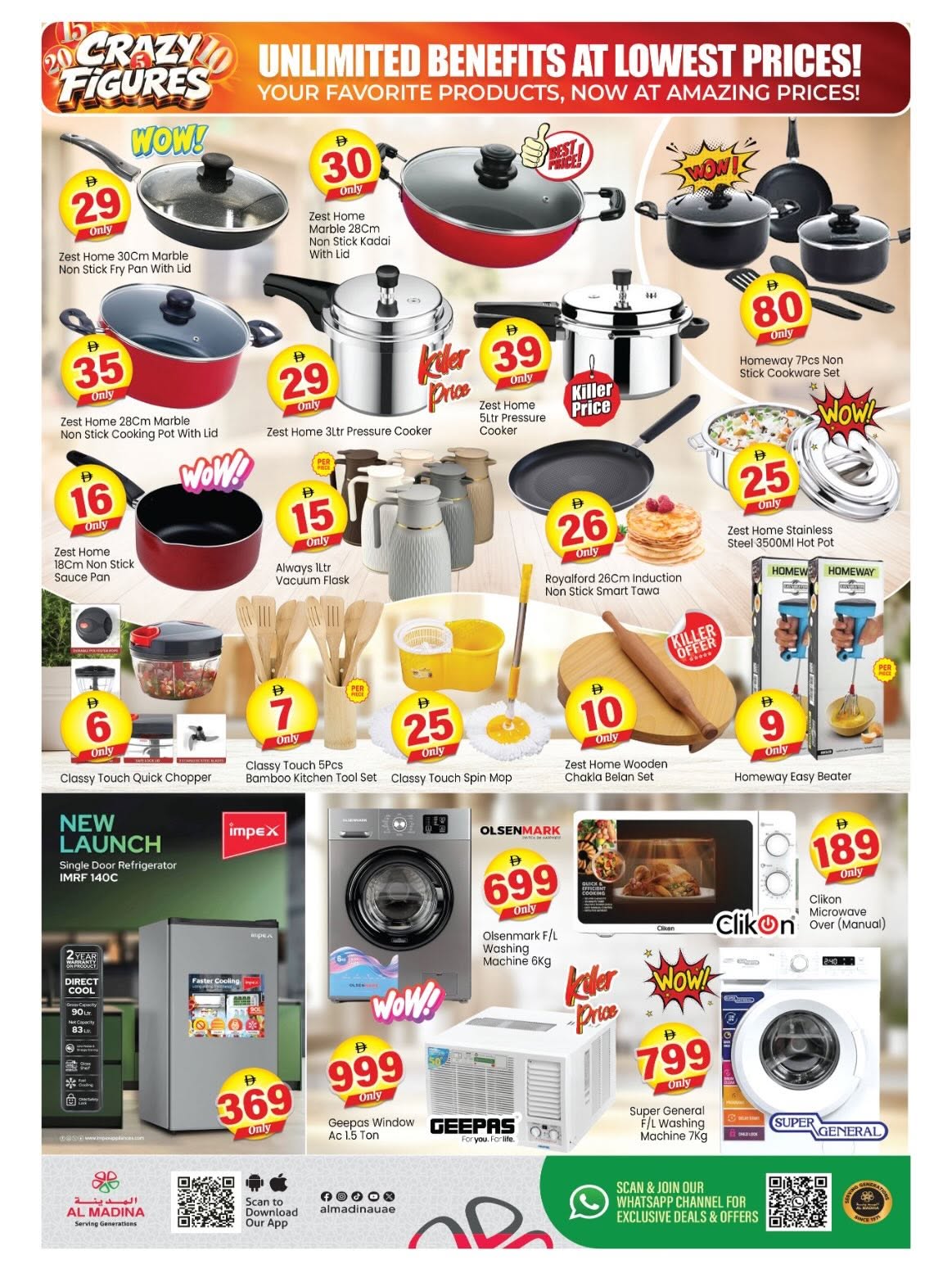 Al Madina Central Mall Dubai 5 10 20 AED Deals | Latest Price & Leaflets page 11