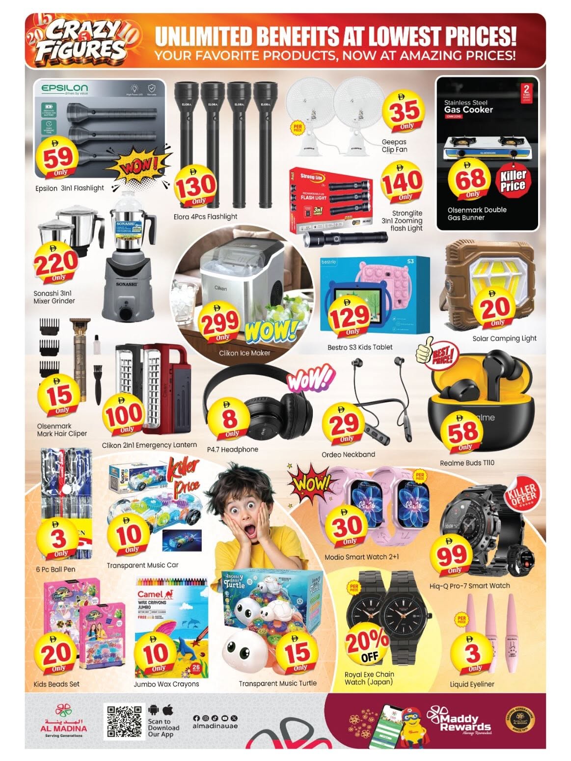 Al Madina Central Mall Dubai 5 10 20 AED Deals | Latest Price & Leaflets page 12