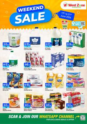West Zone Supermarket Weekend Deals | Latest Catalogue flyer cover