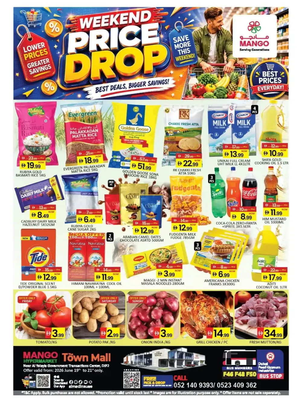 Mango Hypermarket Town Mall Dubai Weekend Sale | Latest Leaflets page 1