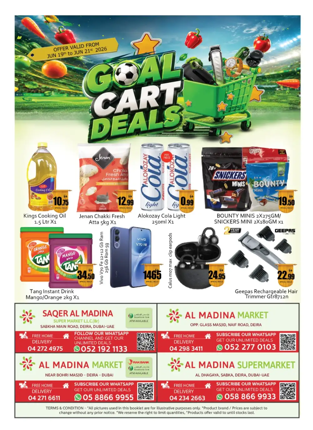 Saqer Al Madina Goal Cart Deals 2026 | Latest Leaflets page 1