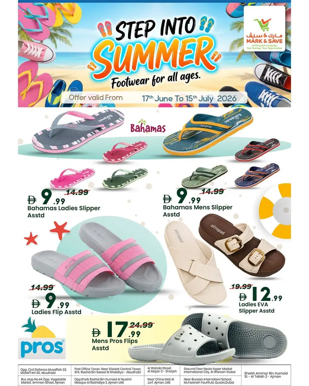 Mark and Save UAE Summer Footwear Deals | View Price Catalogue page 9