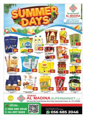 Al Madina Supermarket Summer Grocery Deals | Shop Today flyer cover
