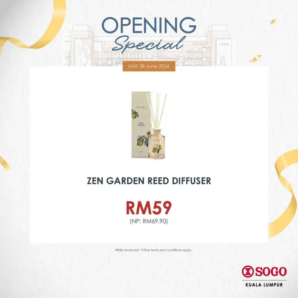 SOGO Kuala Lumpur Akemi Opening Special | Latest Catalogue page 15