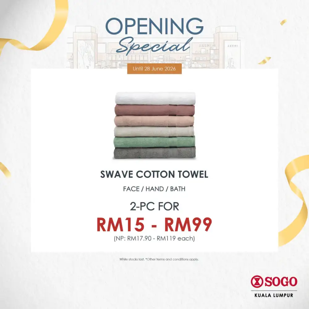 SOGO Kuala Lumpur Akemi Opening Special | Latest Catalogue page 20