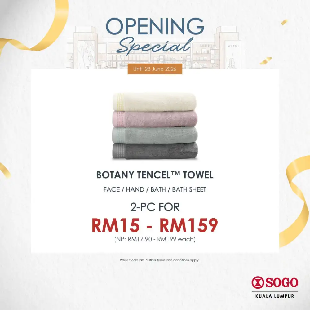 SOGO Kuala Lumpur Akemi Opening Special | Latest Catalogue page 21