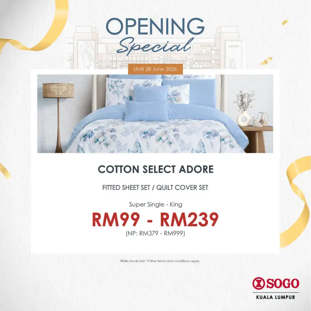 SOGO Kuala Lumpur Akemi Opening Special | Latest Catalogue page 27