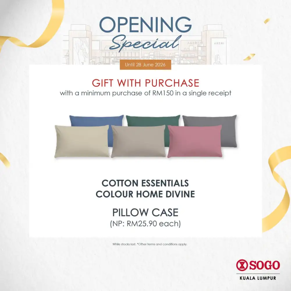 SOGO Kuala Lumpur Akemi Opening Special | Latest Catalogue page 3