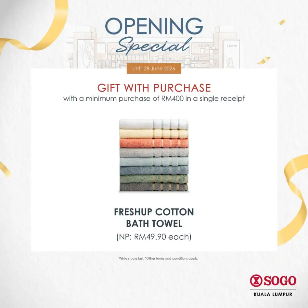 SOGO Kuala Lumpur Akemi Opening Special | Latest Catalogue page 7