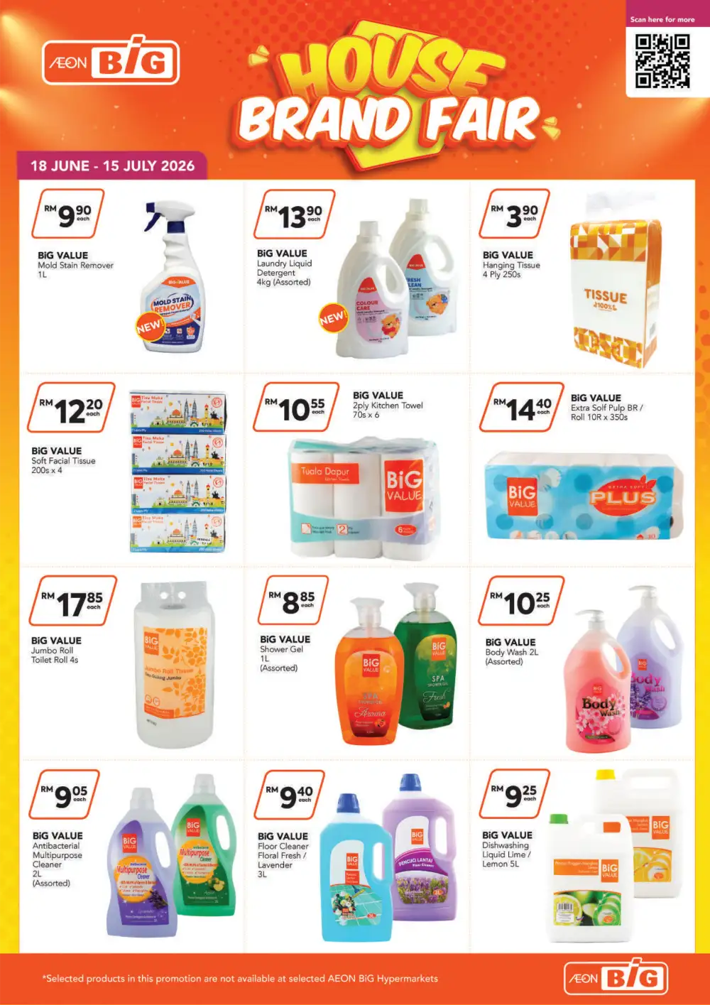 AEON BiG Malaysia House Brand Fair | Latest Price & Catalogue page 11