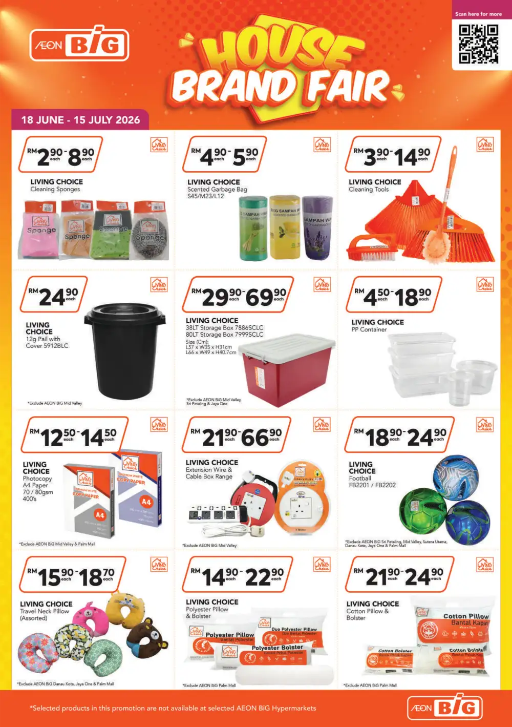 AEON BiG Malaysia House Brand Fair | Latest Price & Catalogue page 14