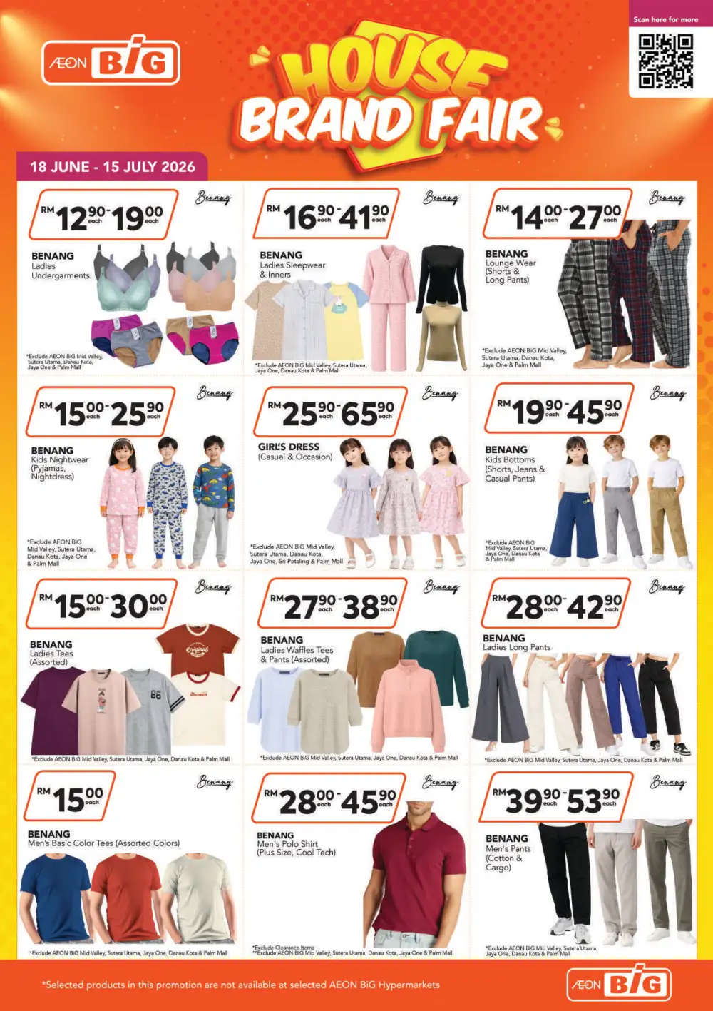 AEON BiG Malaysia House Brand Fair | Latest Price & Catalogue page 15
