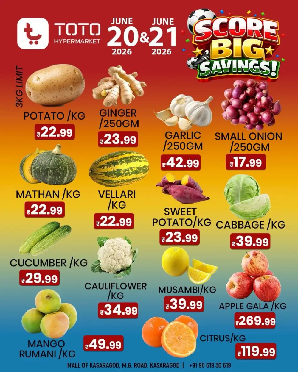 Toto Hypermarket Kasaragod Score Big Savings Deals | Live Deals page 7