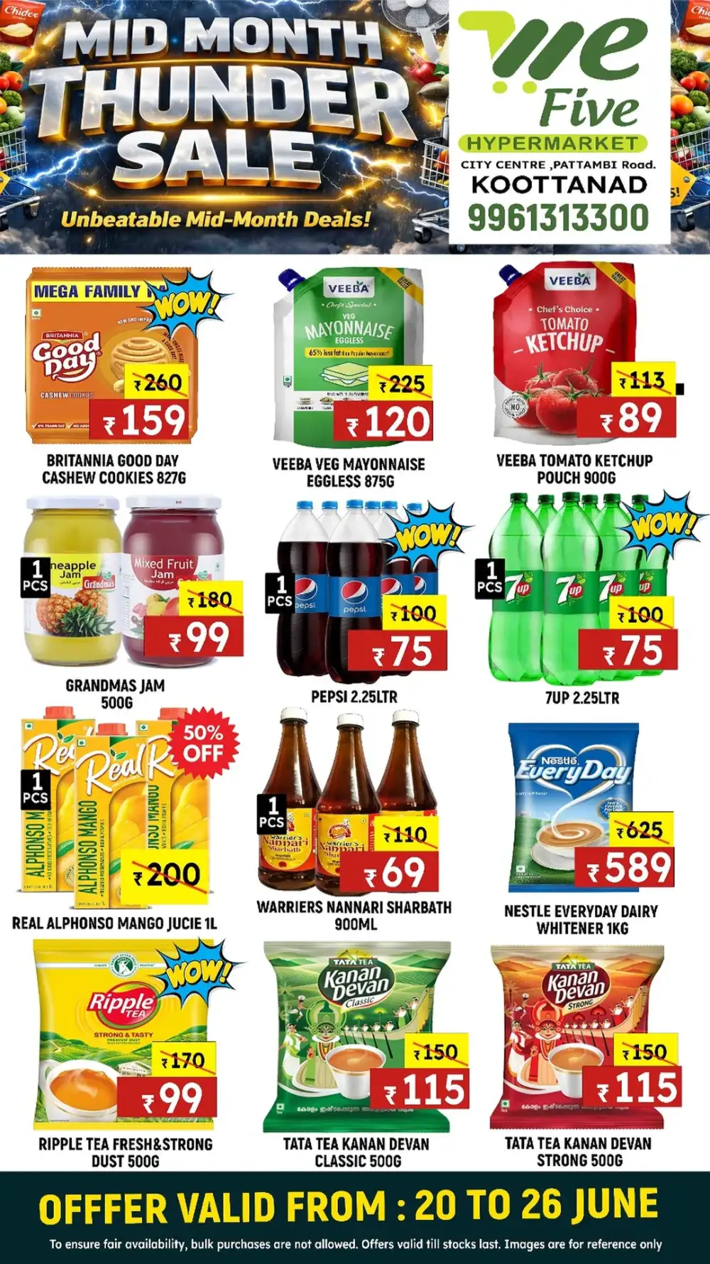 We Five Hypermarket Mid Month Thunder Sale | Biggest Deals Today page 2