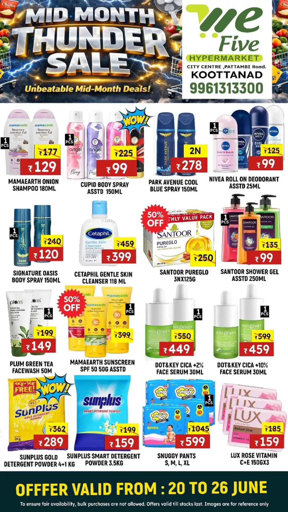 We Five Hypermarket Mid Month Thunder Sale | Biggest Deals Today page 5