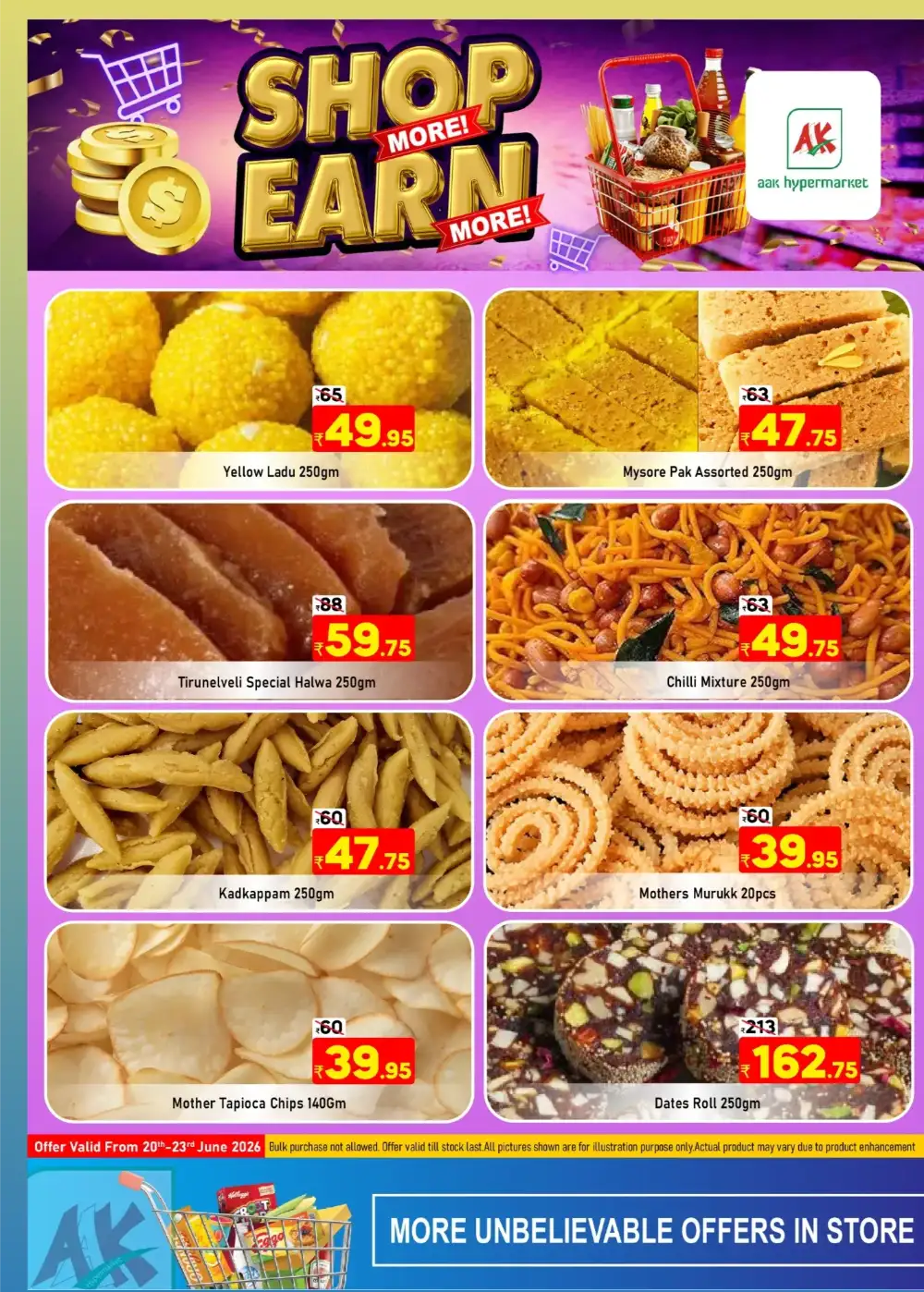 AAK Hypermarket Puthanathani Shop More Earn More Sale | Biggest Deals Today page 15