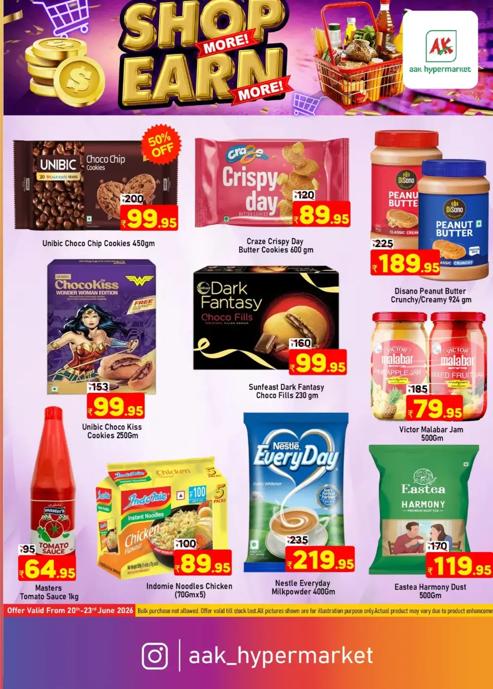 AAK Hypermarket Puthanathani Shop More Earn More Sale | Biggest Deals Today page 16