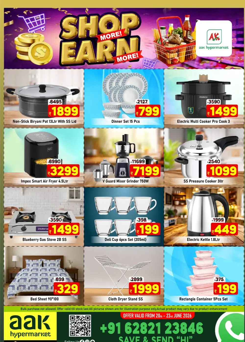 AAK Hypermarket Puthanathani Shop More Earn More Sale | Biggest Deals Today page 19