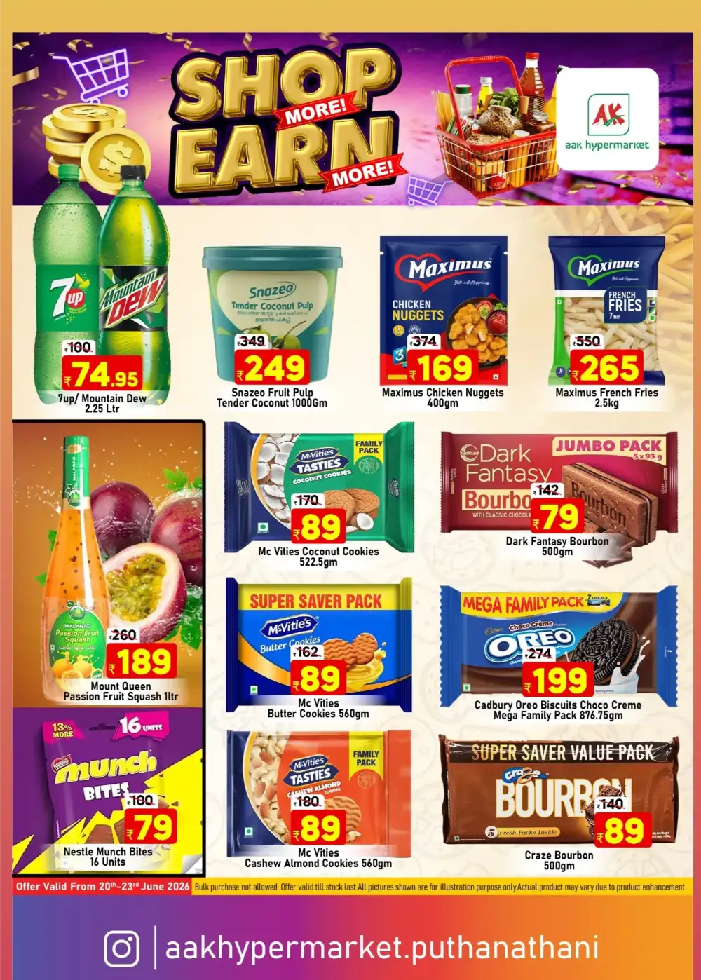 AAK Hypermarket Puthanathani Shop More Earn More Sale | Biggest Deals Today page 2