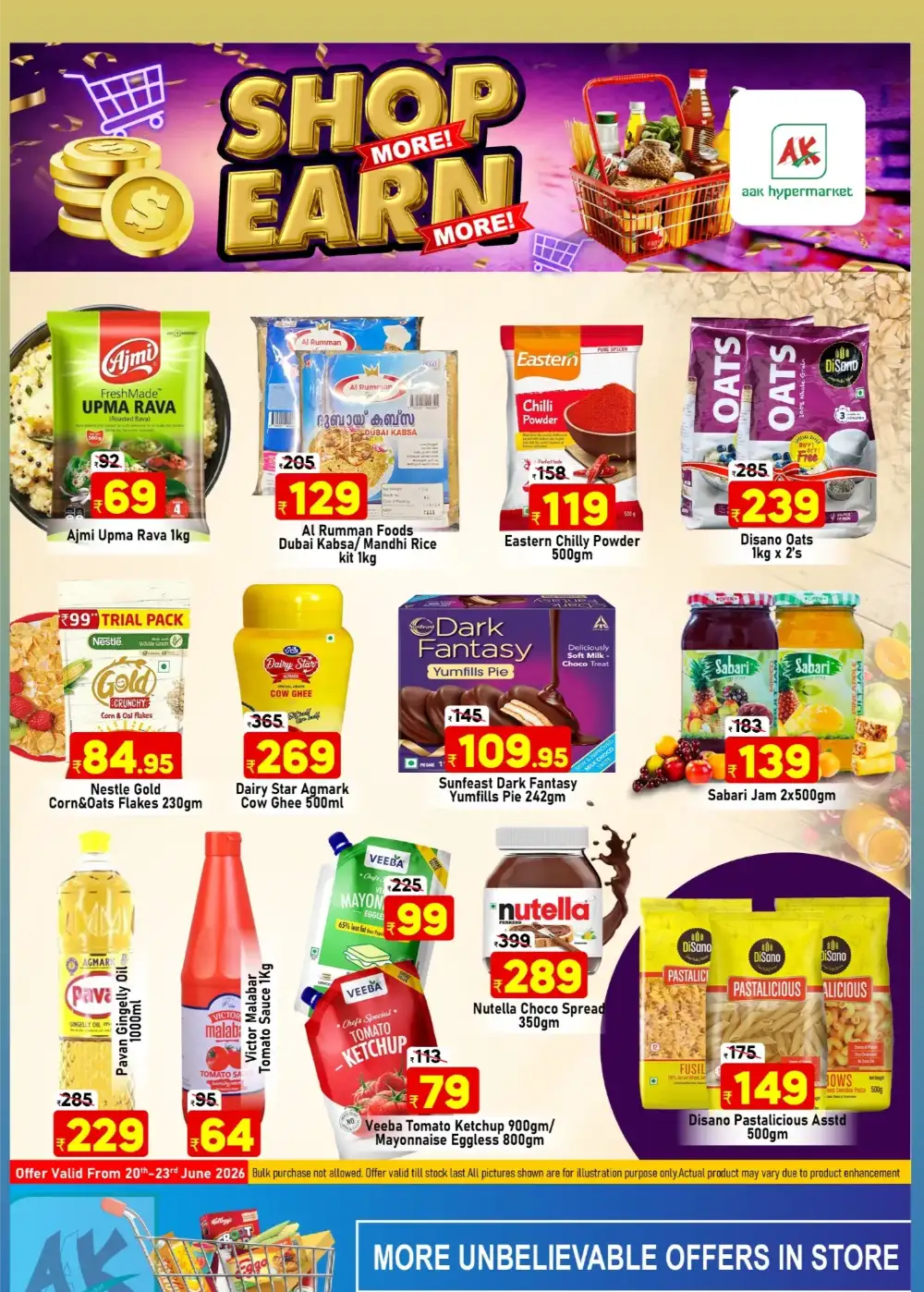 AAK Hypermarket Puthanathani Shop More Earn More Sale | Biggest Deals Today page 4