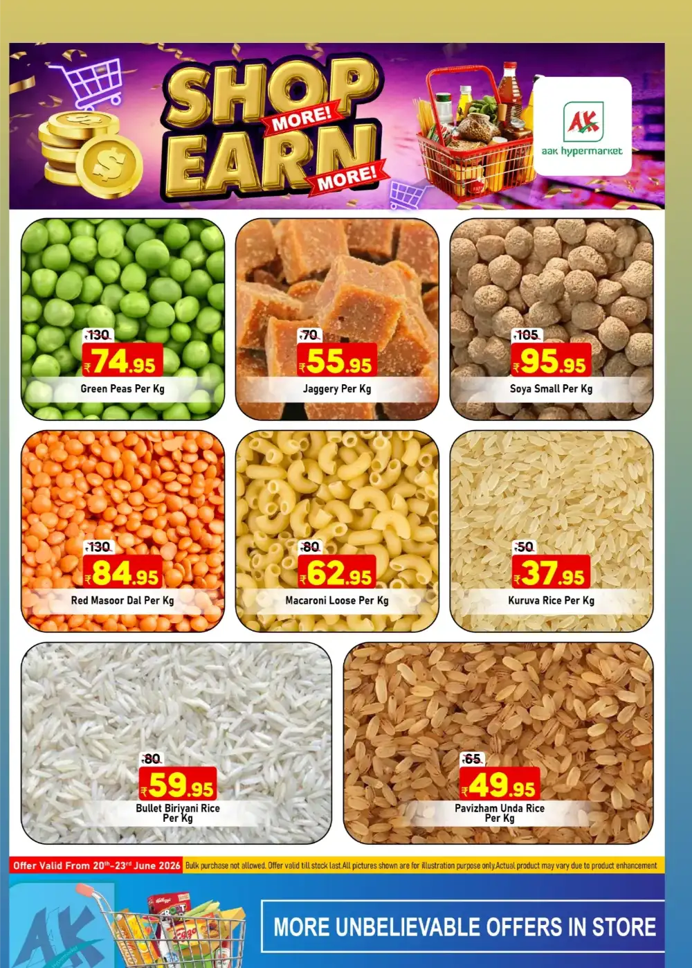 AAK Hypermarket Puthanathani Shop More Earn More Sale | Biggest Deals Today page 5