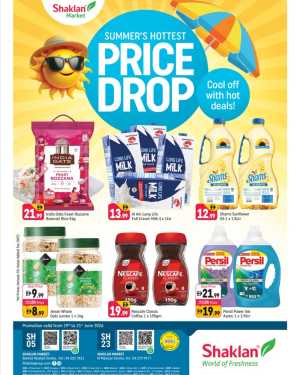 Shaklan Market Abu Hail Summer Price Drop Deals | Save Today flyer cover