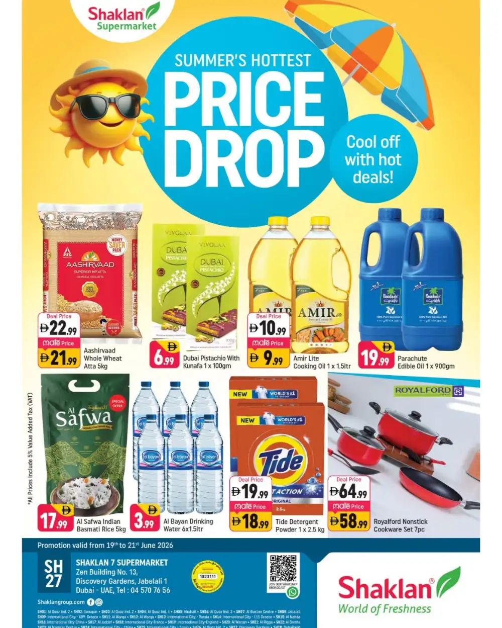 Shaklan Supermarket Discovery Gardens Deals | Latest Leaflets page 1