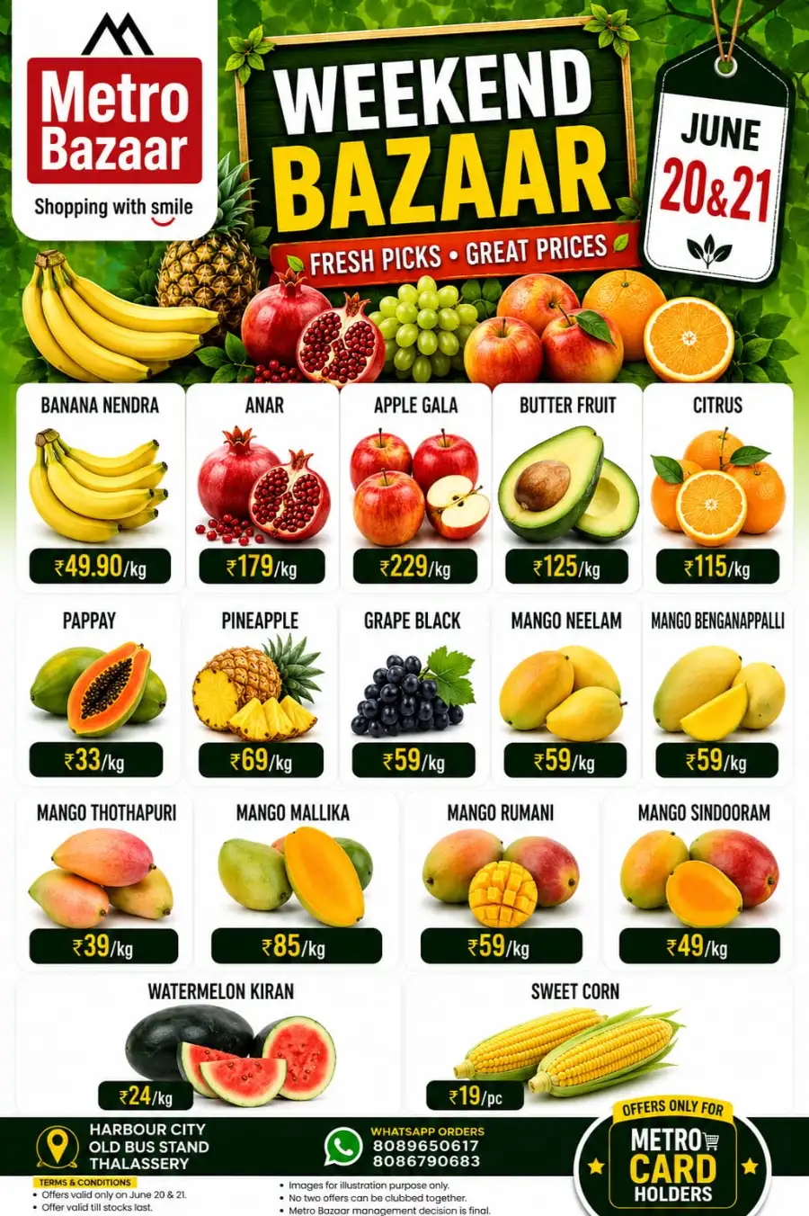 Weekend bazar page 1