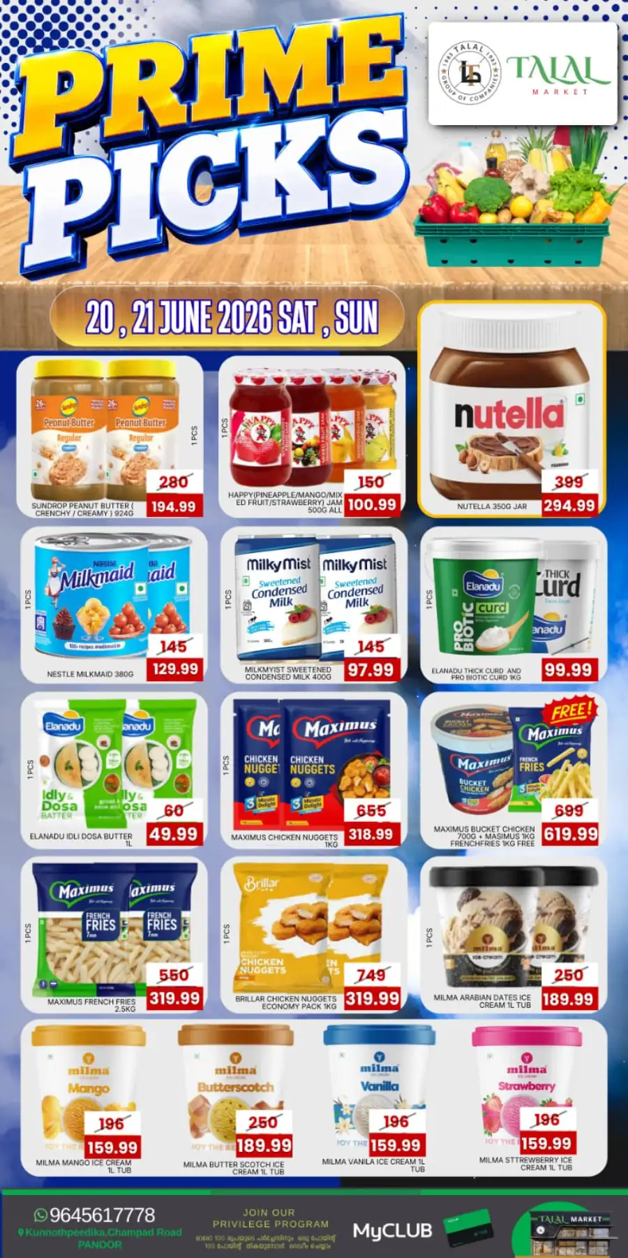 Talal Market Panoor Prime Picks Deals | Shop Today page 11