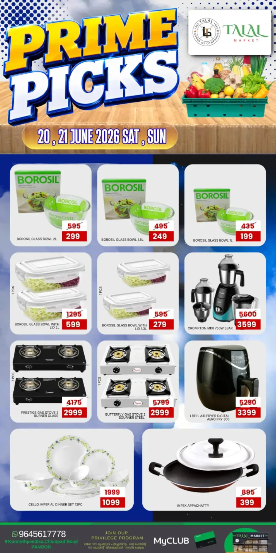 Talal Market Panoor Prime Picks Deals | Shop Today page 2