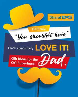 Sharaf DG Father's Day Gift Ideas Promotion | Latest Catalogue flyer cover