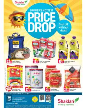 Shaklan Supermarket Sonapur Summer Price Drop | Latest Leaflets flyer cover