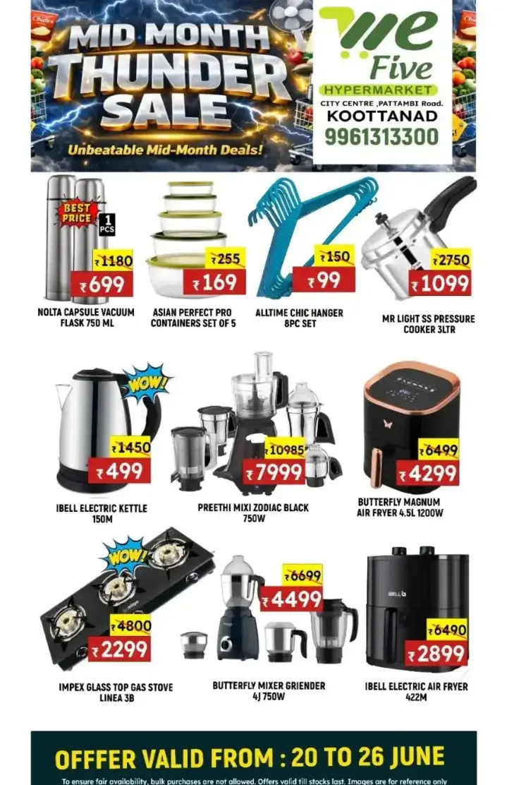 We Five Hypermarket Koottanad Mid Month Sale | Save Today page 5