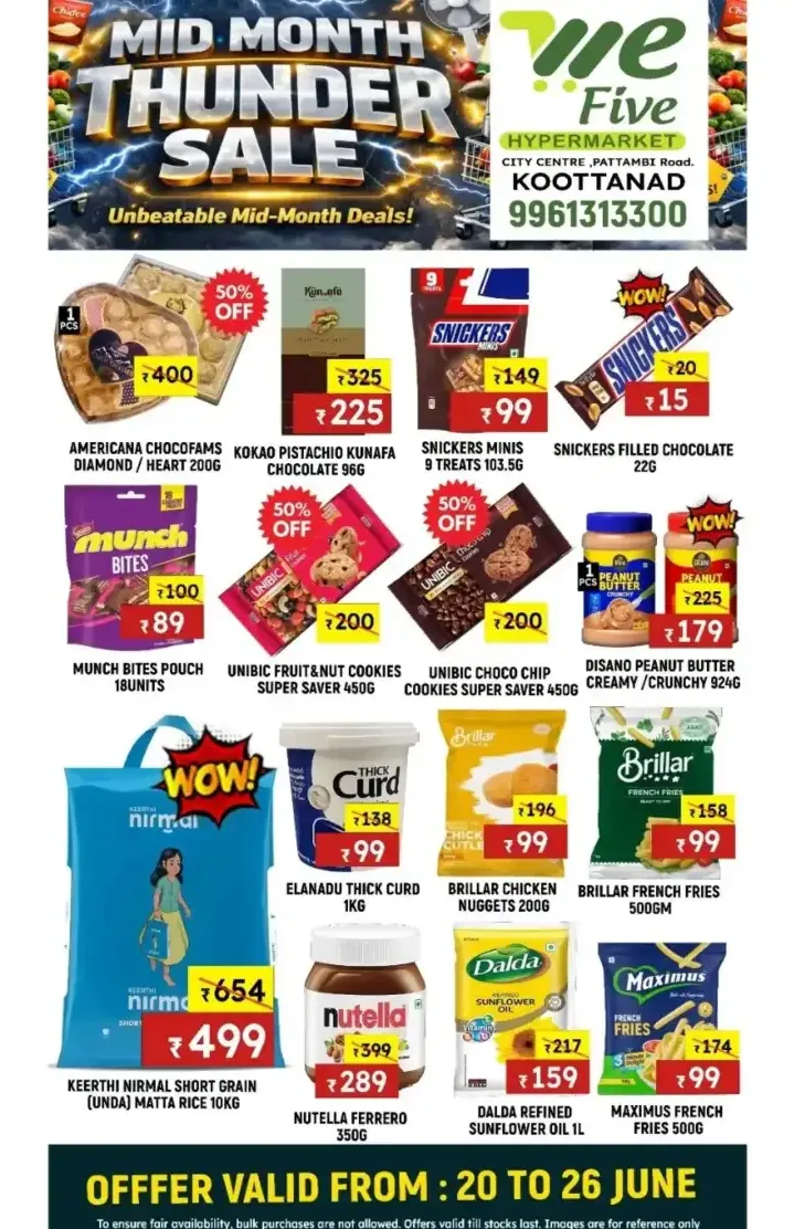 We Five Hypermarket Koottanad Mid Month Sale | Save Today page 6