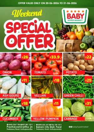 Weekend Special Offer flyer cover